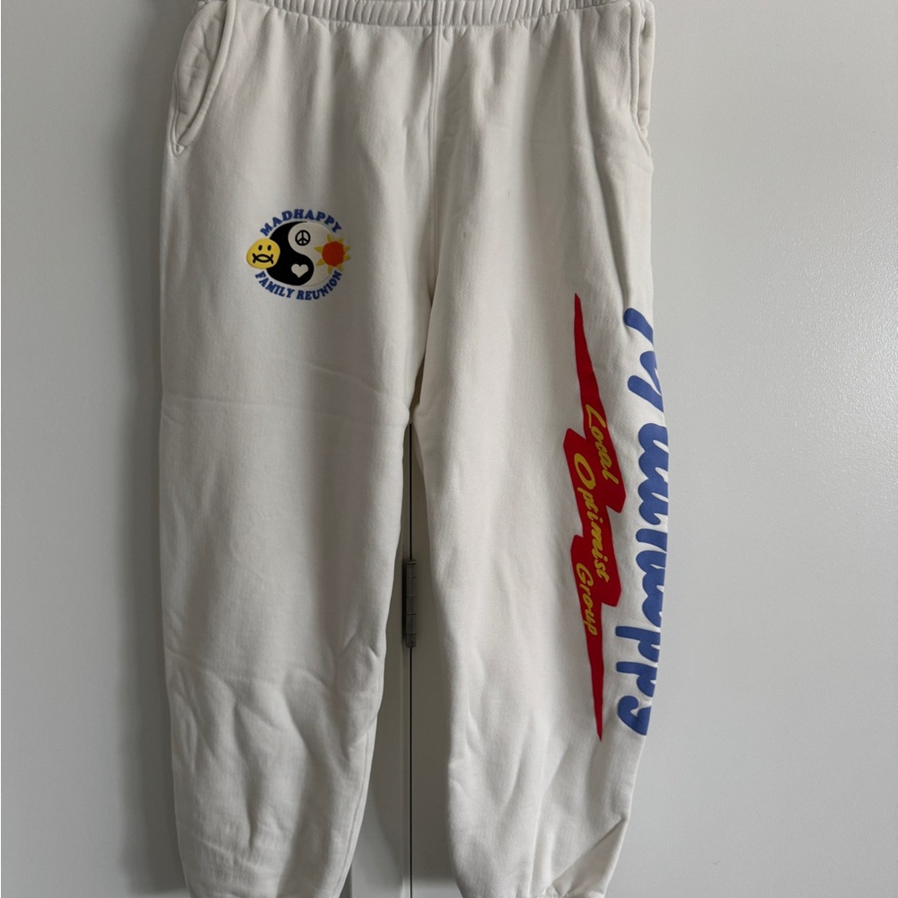 Madhappy family reunion cream sweatpants size L